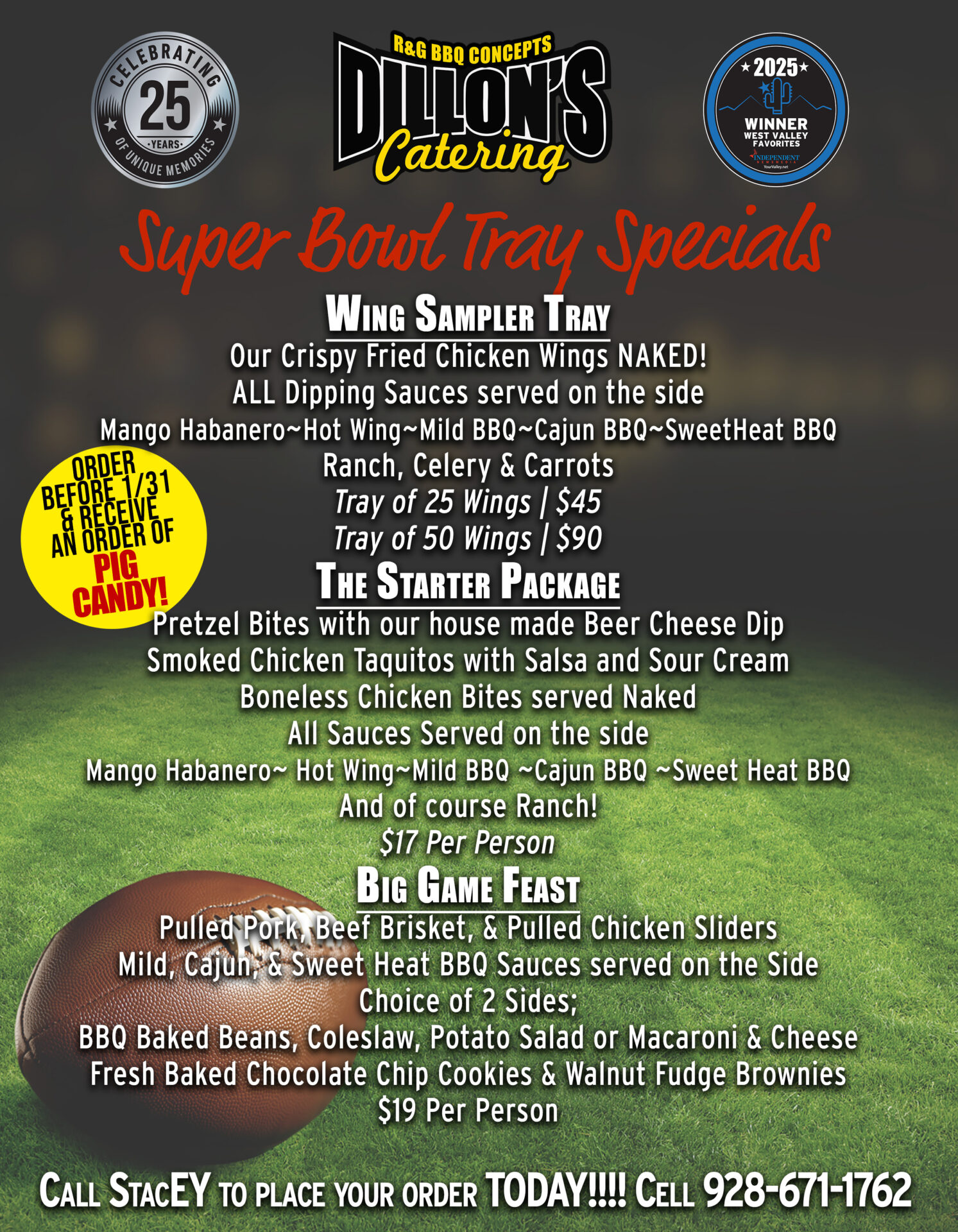 2026 Superbowl Catering Special 8.5x11