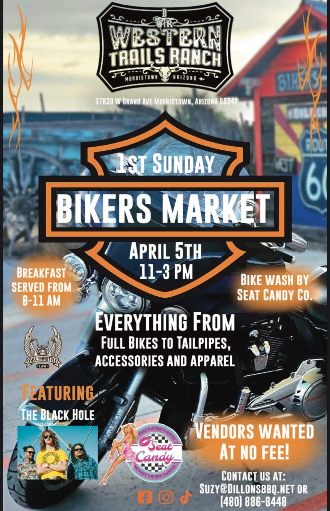 April 2026 Bikers Market at Western Trails Ranch