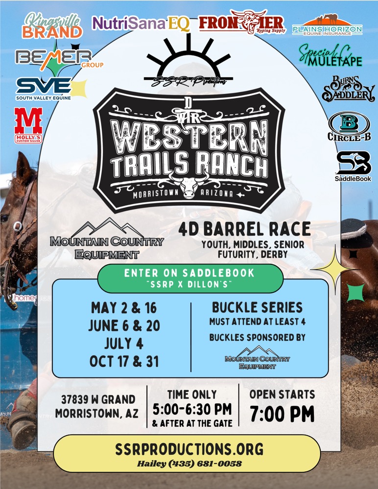 2026 BARREL RACING AT WESTERN TRAILS RANCH 2026 BARREL RACING AT WESTERN TRAILS RANCH
