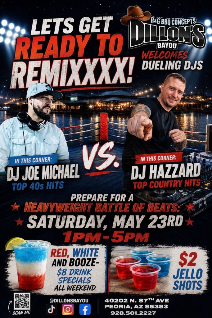 2026 Memorial Day Weekend DJ Battle at Dillon's at Pleasant Harbor Marina