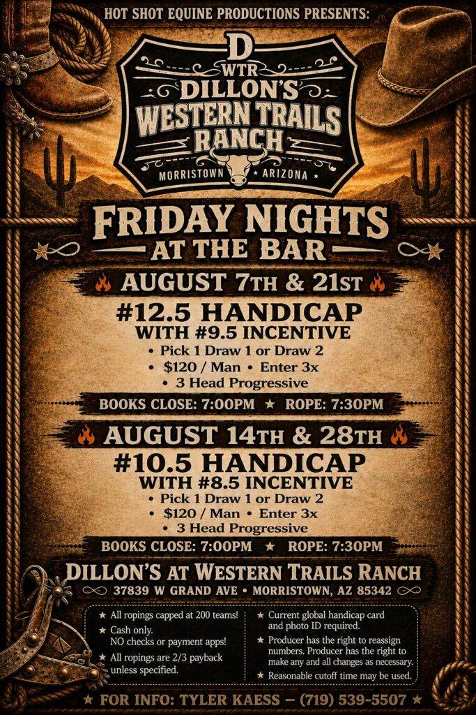 2026 Aug Ranch Roping