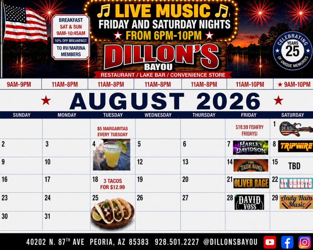 2026 Bayou Aug Cal